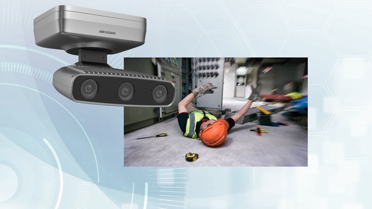  転倒検知（３眼カメラ）チラシ